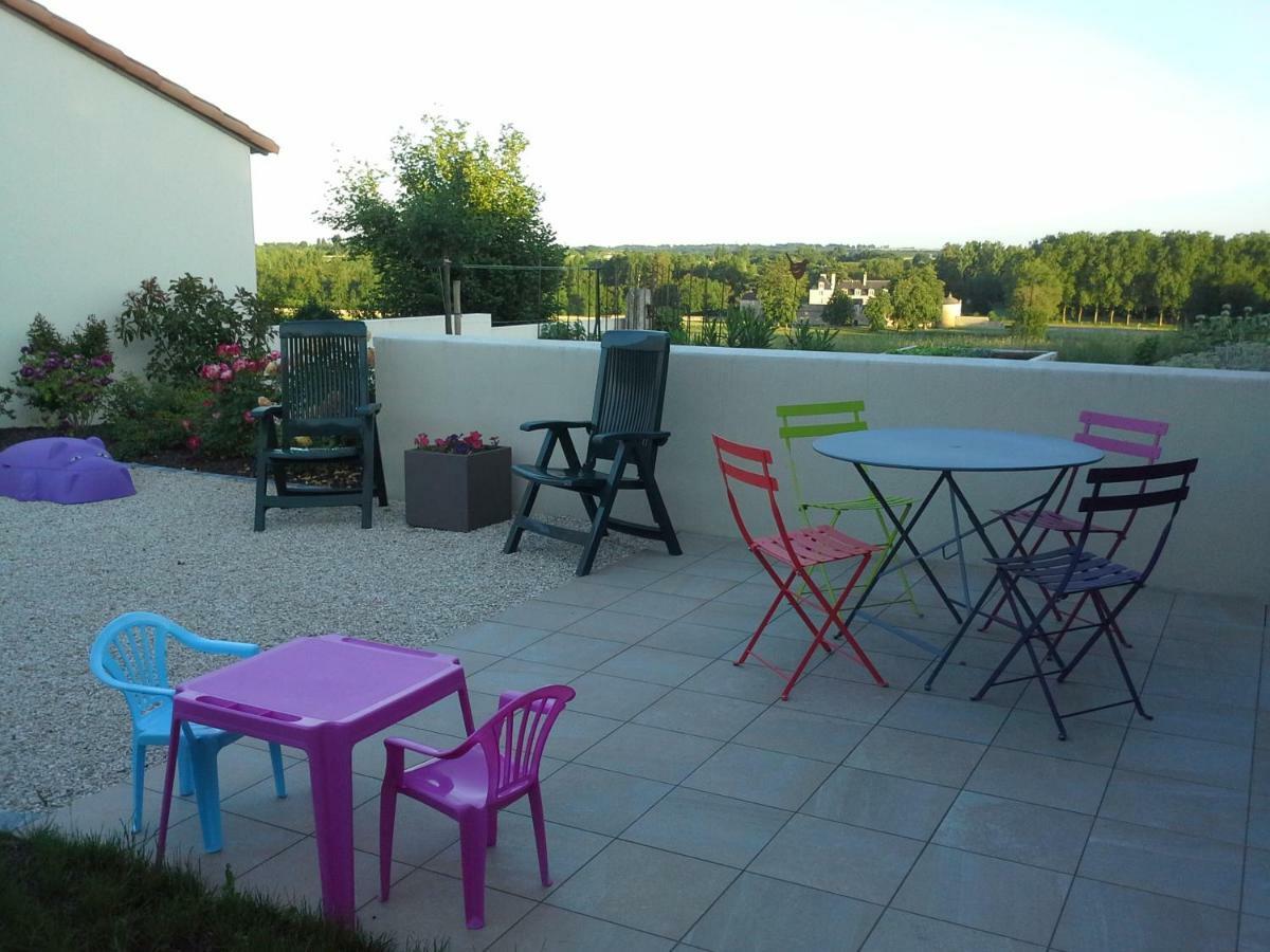 Au Grain D'Orge Villa Echire Exterior foto
